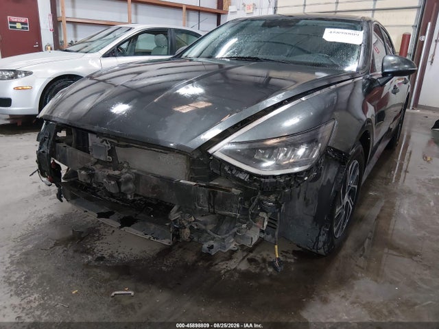 45898809 :رقم المزاد ، KMHL24JJ5NA042893 vin ، 2022 Hyundai Sonata Hybrid Blue مزاد بيع