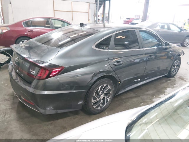 45898809 :رقم المزاد ، KMHL24JJ5NA042893 vin ، 2022 Hyundai Sonata Hybrid Blue مزاد بيع
