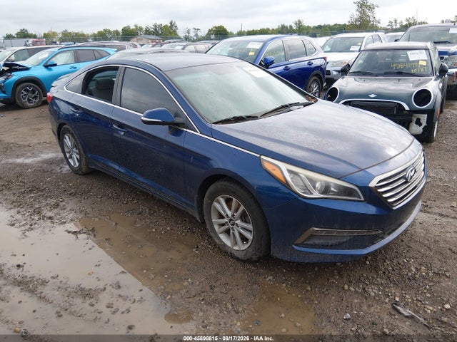 2015 Hyundai Sonata Eco მანქანა იყიდება აუქციონზე, vin: 5NPE24AA5FH153709, აუქციონის ნომერი: 45898815