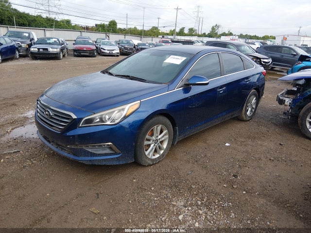 2015 Hyundai Sonata Eco მანქანა იყიდება აუქციონზე, vin: 5NPE24AA5FH153709, აუქციონის ნომერი: 45898815