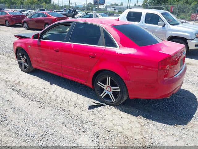 Aukcja sprzedaży 2008 Audi A4 2.0t/2.0t Special Edition, vin: WAUAF78E78A092481, numer aukcji: 45898926