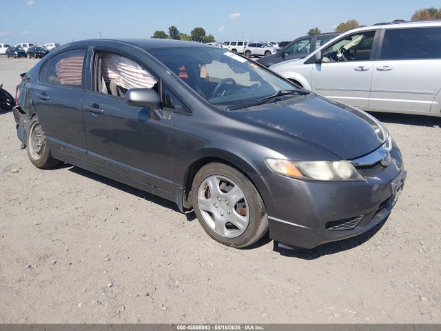 45898943 :رقم المزاد ، 2HGFA1F51AH535711 vin ، 2010 Honda Civic Lx مزاد بيع