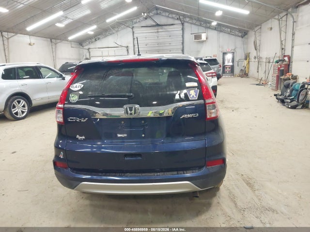 2016 Honda Cr-v Ex მანქანა იყიდება აუქციონზე, vin: 2HKRM4H52GH674831, აუქციონის ნომერი: 45898959