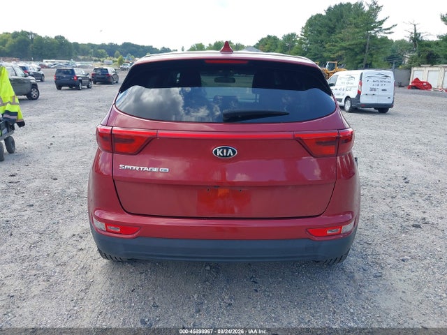 2018 Kia Sportage Lx მანქანა იყიდება აუქციონზე, vin: KNDPM3AC6J7449270, აუქციონის ნომერი: 45898967