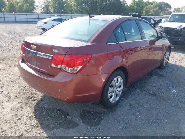 45898998 :رقم المزاد ، 1G1PC5SH7C7400714 vin ، 2012 Chevrolet Cruze Ls مزاد بيع