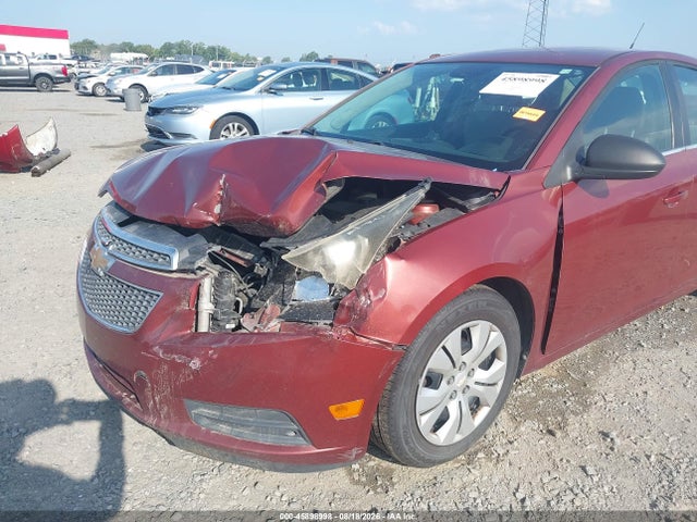 45898998 :رقم المزاد ، 1G1PC5SH7C7400714 vin ، 2012 Chevrolet Cruze Ls مزاد بيع