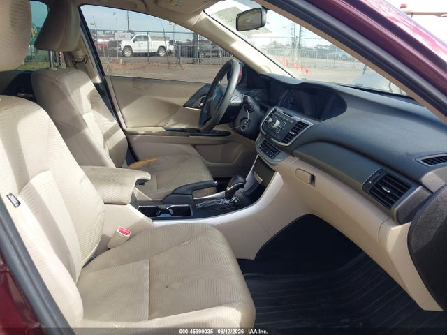 Продаж на аукціоні авто 2015 Honda Accord Lx, vin: 1HGCR2F39FA115474, номер лоту: 45899035