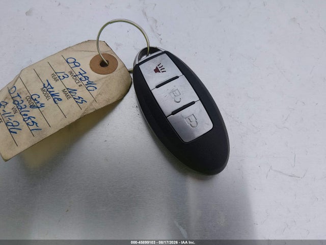 45899103 :رقم المزاد ، JN8AF5MV6DT226851 vin ، 2013 Nissan Juke Sl مزاد بيع