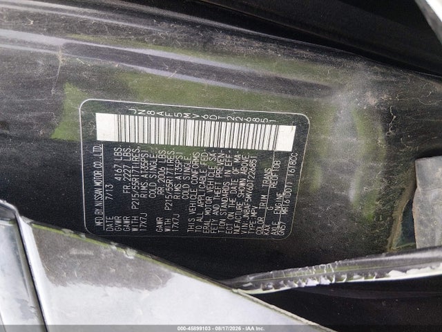 45899103 :رقم المزاد ، JN8AF5MV6DT226851 vin ، 2013 Nissan Juke Sl مزاد بيع