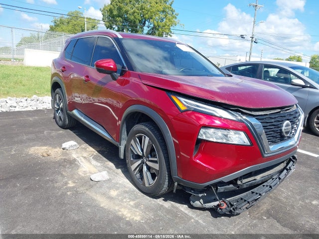 2021 Nissan Rogue Platinum Fwd მანქანა იყიდება აუქციონზე, vin: JN8AT3DC9MW104785, აუქციონის ნომერი: 45899114