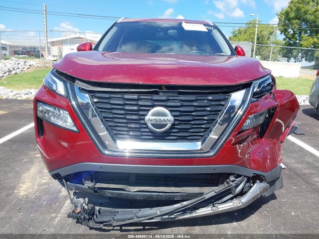 2021 Nissan Rogue Platinum Fwd მანქანა იყიდება აუქციონზე, vin: JN8AT3DC9MW104785, აუქციონის ნომერი: 45899114
