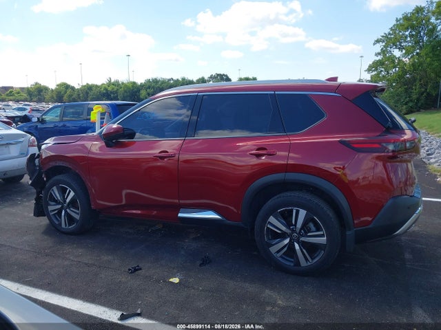 2021 Nissan Rogue Platinum Fwd მანქანა იყიდება აუქციონზე, vin: JN8AT3DC9MW104785, აუქციონის ნომერი: 45899114