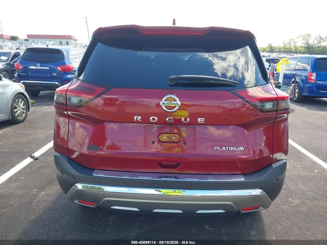 2021 Nissan Rogue Platinum Fwd მანქანა იყიდება აუქციონზე, vin: JN8AT3DC9MW104785, აუქციონის ნომერი: 45899114