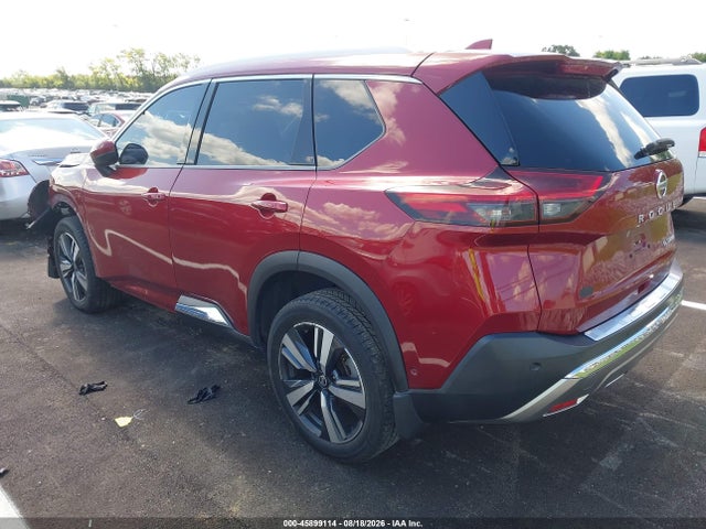 2021 Nissan Rogue Platinum Fwd მანქანა იყიდება აუქციონზე, vin: JN8AT3DC9MW104785, აუქციონის ნომერი: 45899114