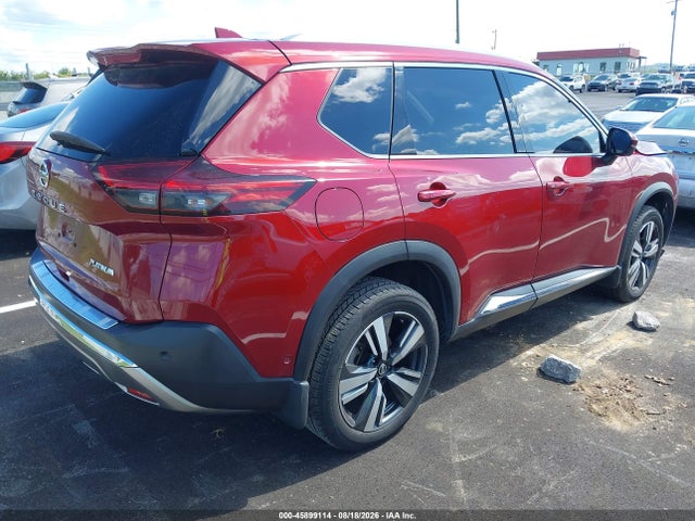 2021 Nissan Rogue Platinum Fwd მანქანა იყიდება აუქციონზე, vin: JN8AT3DC9MW104785, აუქციონის ნომერი: 45899114