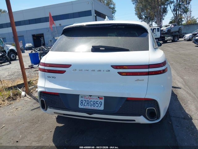 Aukcja sprzedaży 2022 Genesis Gv70 2.5t Awd, vin: KMUMADTB2NU046915, numer aukcji: 45899149