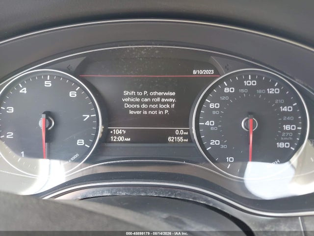 45899179 :رقم المزاد ، WAU3GAFC6CN164504 vin ، 2012 Audi A7 3.0 Prestige مزاد بيع