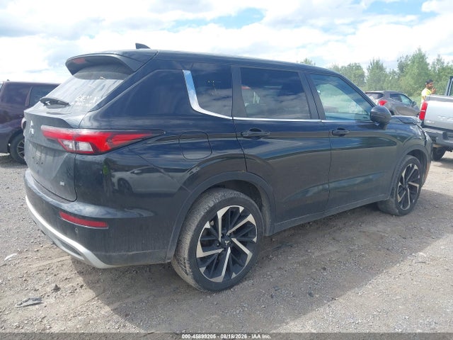 45899205 :رقم المزاد ، JA4J4UA84NZ064799 vin ، 2022 Mitsubishi Outlander Black Edition S-awc/se 2.5 S-awc/se Launch Edition S-awc مزاد بيع