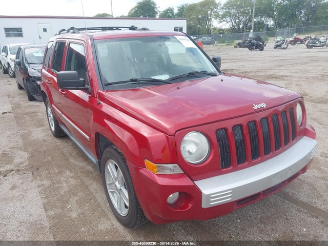 Aukcja sprzedaży 2010 Jeep Patriot Limited, vin: 1J4NF4GB8AD500608, numer aukcji: 45899230