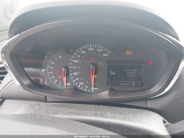 45899234 :رقم المزاد ، 3GNCJLSBXKL383467 vin ، 2019 Chevrolet Trax Lt مزاد بيع