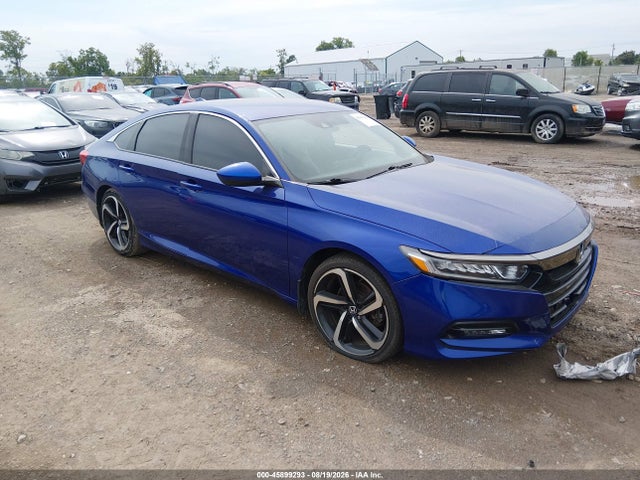 2018 Honda Accord Sport მანქანა იყიდება აუქციონზე, vin: 1HGCV1F35JA157591, აუქციონის ნომერი: 45899293