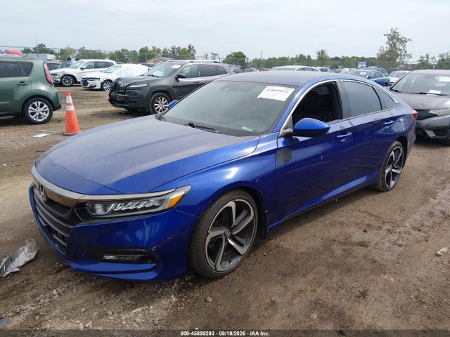 2018 Honda Accord Sport მანქანა იყიდება აუქციონზე, vin: 1HGCV1F35JA157591, აუქციონის ნომერი: 45899293