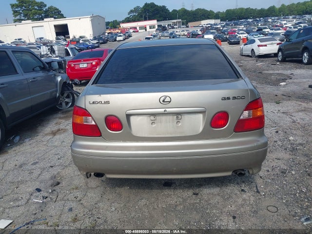 2000 Lexus Gs 300 მანქანა იყიდება აუქციონზე, vin: JT8BD68S5Y0100014, აუქციონის ნომერი: 45899303