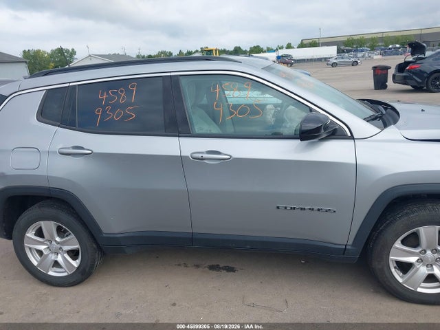 Продажа на аукционе авто 2022 Jeep Compass Latitude 4x4, vin: 3C4NJDBB8NT105999, номер лота: 45899305