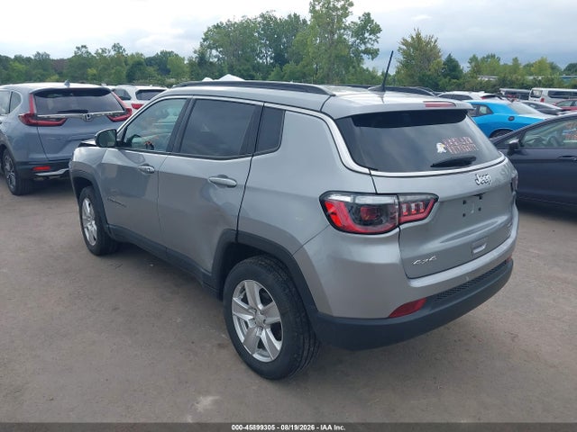 Продажа на аукционе авто 2022 Jeep Compass Latitude 4x4, vin: 3C4NJDBB8NT105999, номер лота: 45899305