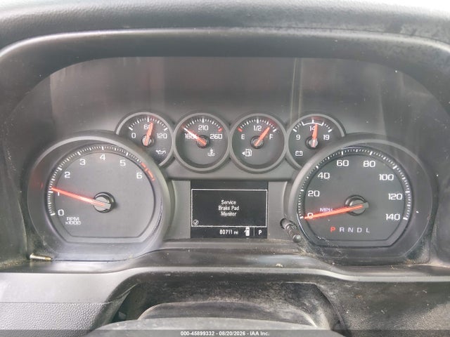 Продаж на аукціоні авто 2020 Chevrolet Silverado 1500 2wd  Long Bed Wt, vin: 3GCNWAEF4LG145369, номер лоту: 45899332