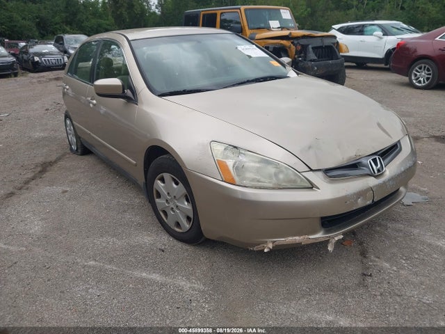 2003 Honda Accord 2.4 Lx მანქანა იყიდება აუქციონზე, vin: 1HGCM56303A117027, აუქციონის ნომერი: 45899358