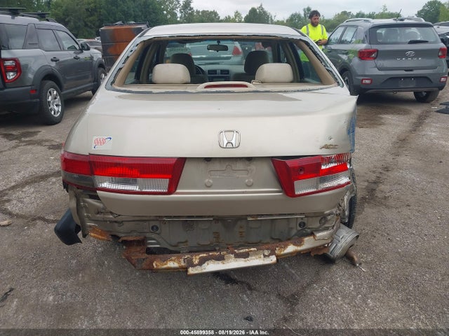 2003 Honda Accord 2.4 Lx მანქანა იყიდება აუქციონზე, vin: 1HGCM56303A117027, აუქციონის ნომერი: 45899358