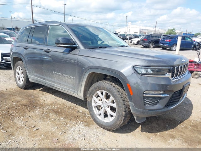 Продаж на аукціоні авто 2022 Jeep Grand Cherokee Limited 4x4, vin: 1C4RJHBG2N8620113, номер лоту: 45899432