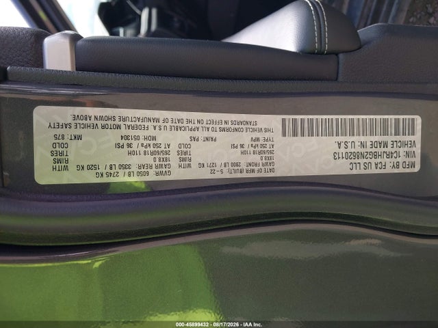 Продаж на аукціоні авто 2022 Jeep Grand Cherokee Limited 4x4, vin: 1C4RJHBG2N8620113, номер лоту: 45899432
