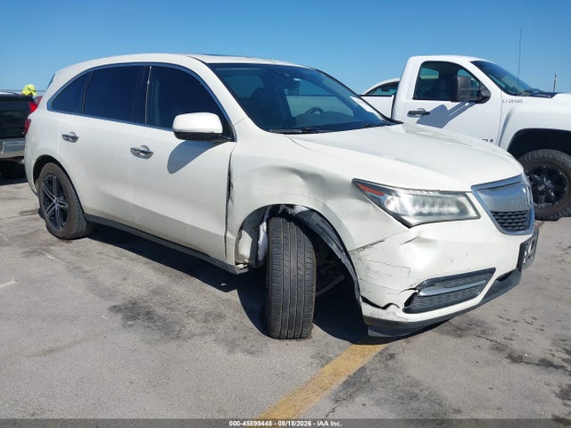 Продажа на аукционе авто 2016 Acura Mdx Technology   Acurawatch Plus Packages/technology Package, vin: 5FRYD3H40GB014314, номер лота: 45899448