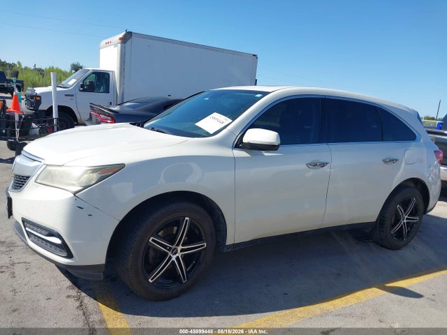 Продажа на аукционе авто 2016 Acura Mdx Technology   Acurawatch Plus Packages/technology Package, vin: 5FRYD3H40GB014314, номер лота: 45899448