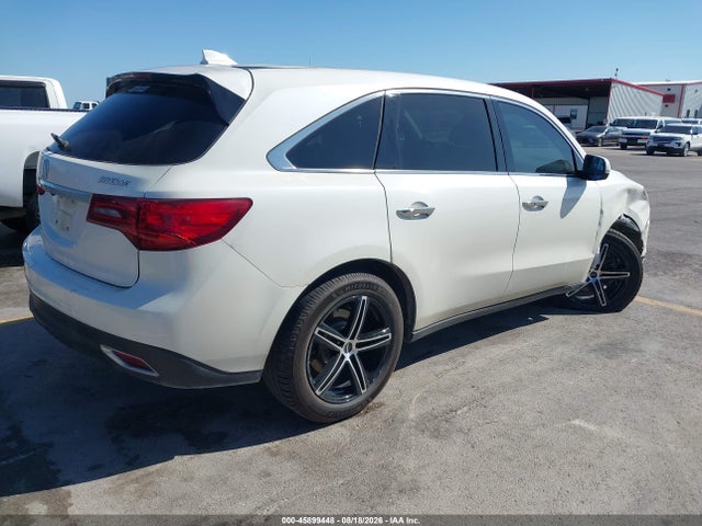 Продажа на аукционе авто 2016 Acura Mdx Technology   Acurawatch Plus Packages/technology Package, vin: 5FRYD3H40GB014314, номер лота: 45899448