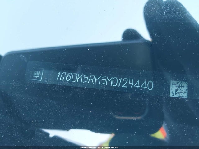 45899454 :رقم المزاد ، 1G6DK5RK5M0129440 vin ، 2021 Cadillac Ct4 Luxury مزاد بيع