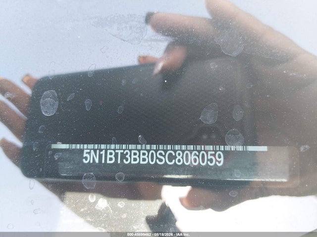 5N1BT3BB0SC806059 Nissan Rogue Sv Intelligent Awd