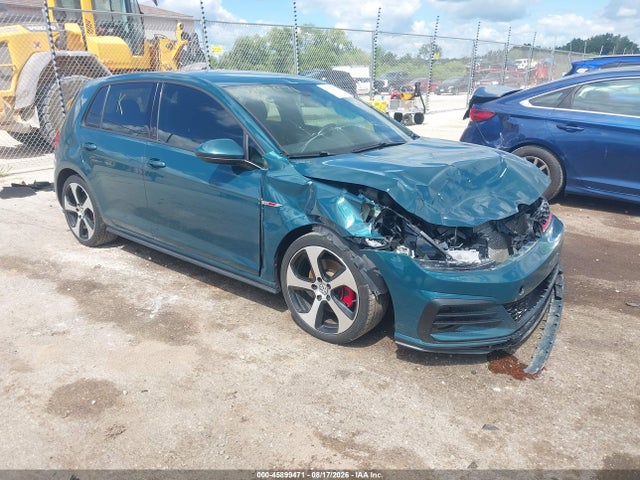 45899471 :رقم المزاد ، 3VW547AU8JM287815 vin ، 2018 Volkswagen Golf Gti 2.0t Autobahn/2.0t S/2.0t Se مزاد بيع