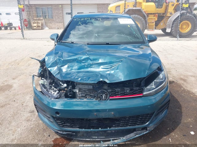 45899471 :رقم المزاد ، 3VW547AU8JM287815 vin ، 2018 Volkswagen Golf Gti 2.0t Autobahn/2.0t S/2.0t Se مزاد بيع