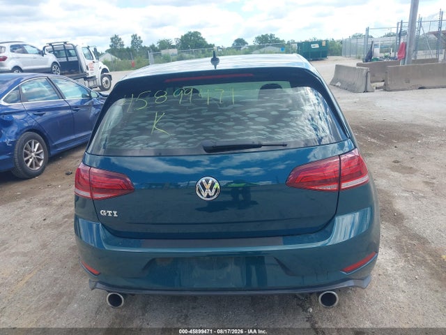 45899471 :رقم المزاد ، 3VW547AU8JM287815 vin ، 2018 Volkswagen Golf Gti 2.0t Autobahn/2.0t S/2.0t Se مزاد بيع
