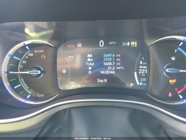 Aukcja sprzedaży 2021 Chrysler Pacifica Hybrid Limited, vin: 2C4RC1S7XMR545388, numer aukcji: 45899496