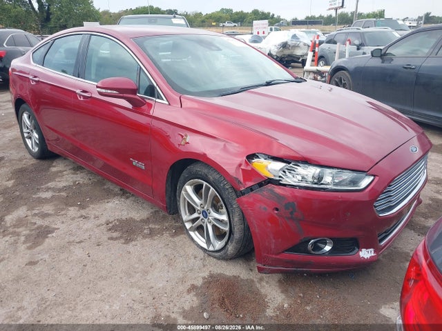 45899497 :رقم المزاد ، 3FA6P0SU7FR128160 vin ، 2015 Ford Fusion Energi Titanium مزاد بيع