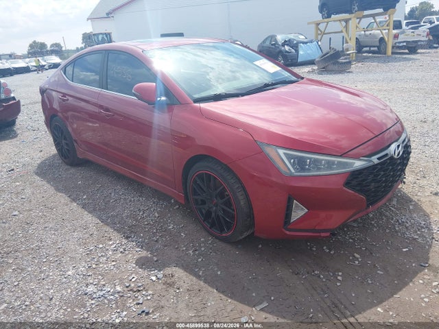 Aukcja sprzedaży 2019 Hyundai Elantra Sport, vin: KMHD04LBXKU885739, numer aukcji: 45899538
