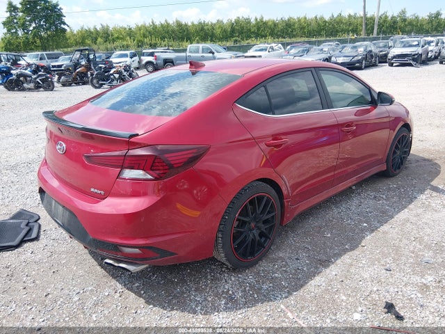 Aukcja sprzedaży 2019 Hyundai Elantra Sport, vin: KMHD04LBXKU885739, numer aukcji: 45899538