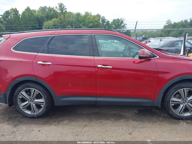 2015 Hyundai Santa Fe Limited მანქანა იყიდება აუქციონზე, vin: KM8SRDHF3FU128258, აუქციონის ნომერი: 45899539