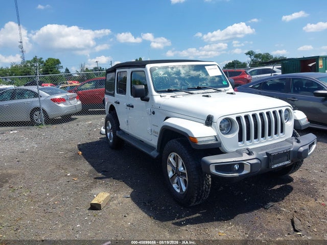 45899586 :رقم المزاد ، 1C4HJXEGXLW333774 vin ، 2020 Jeep Wrangler Unlimited Sahara 4x4 مزاد بيع