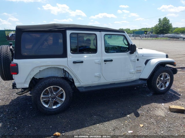 45899586 :رقم المزاد ، 1C4HJXEGXLW333774 vin ، 2020 Jeep Wrangler Unlimited Sahara 4x4 مزاد بيع