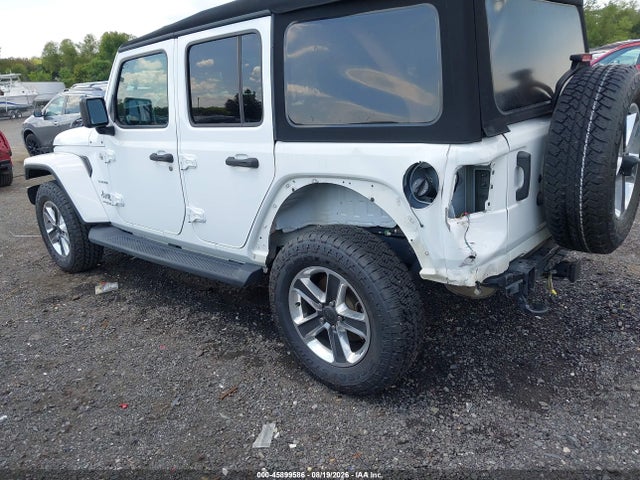 45899586 :رقم المزاد ، 1C4HJXEGXLW333774 vin ، 2020 Jeep Wrangler Unlimited Sahara 4x4 مزاد بيع